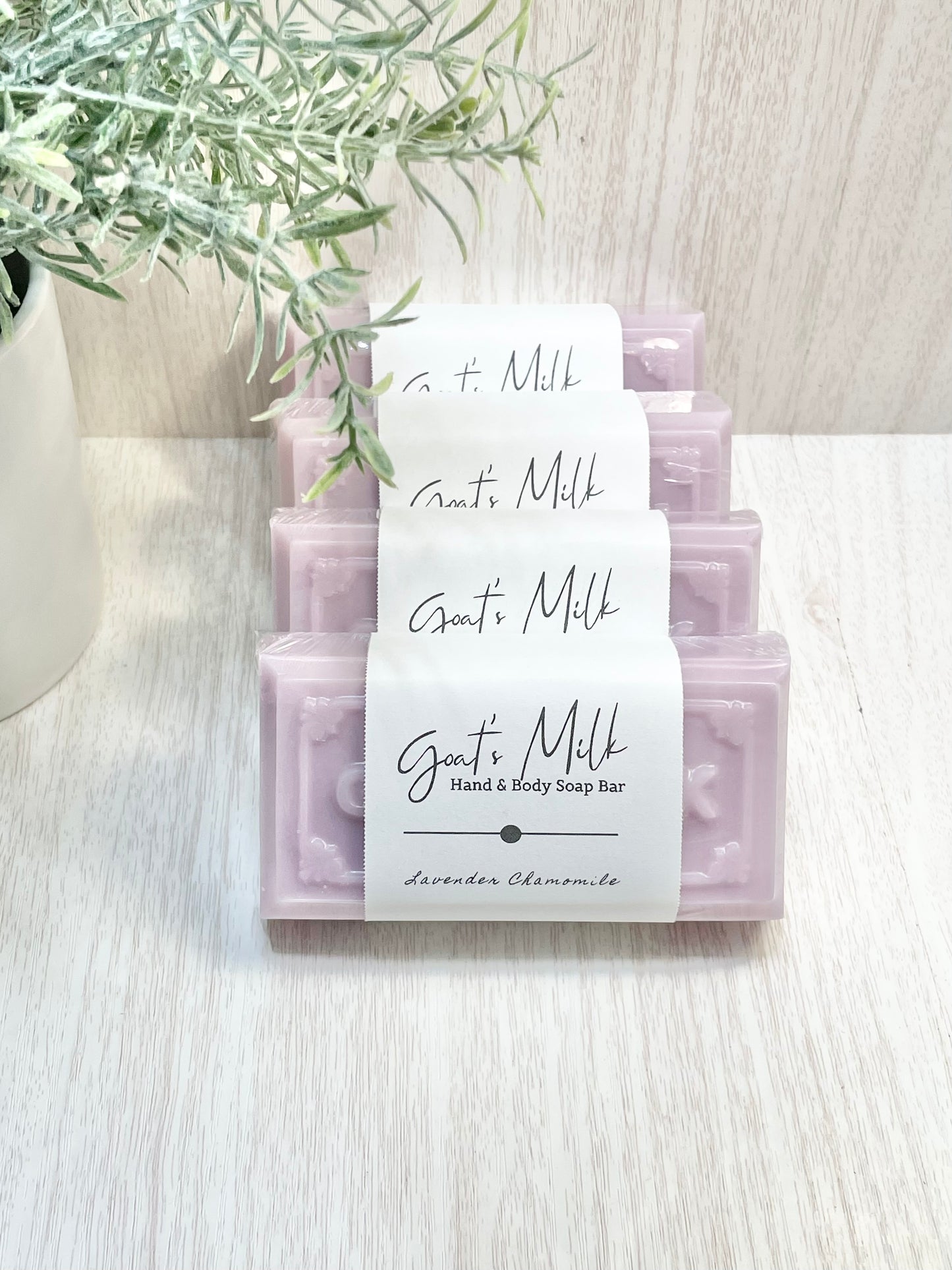Lavender Chamomile Goat Milk Soap