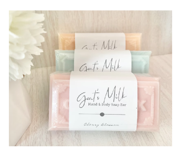 Set Of 3 Goat Milk Soap Bars