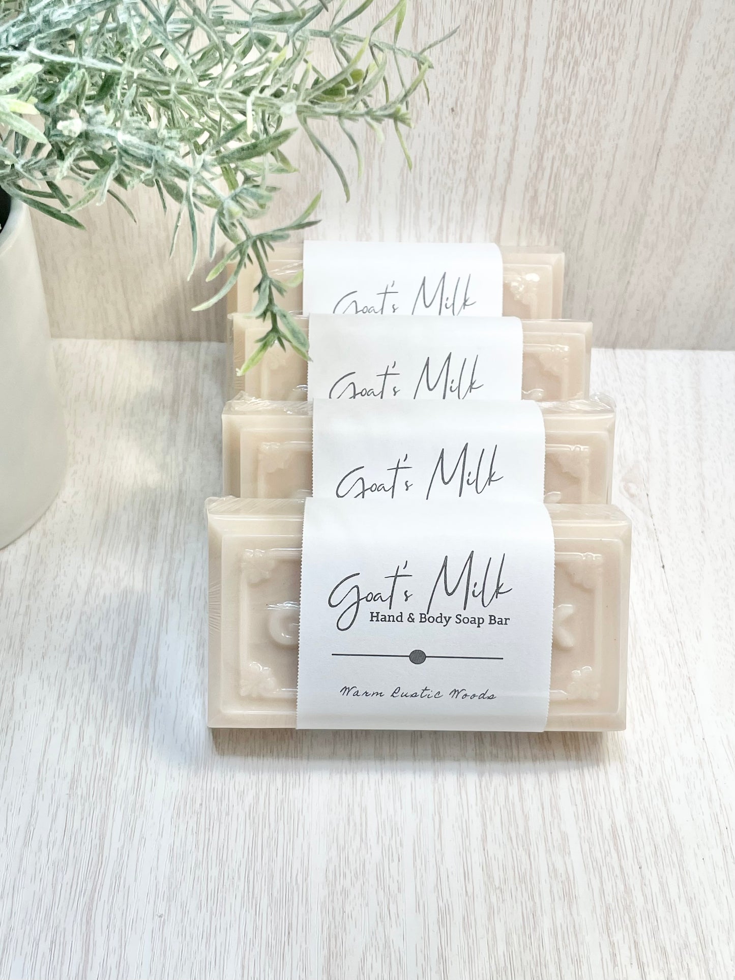 Warm Rustic Woods Goat Milk Soap