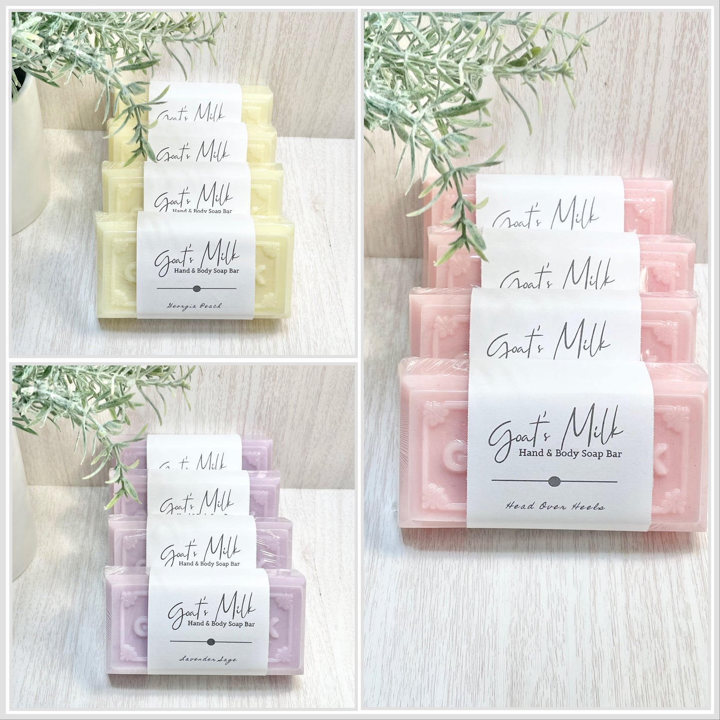 12 Bars Goat Milk Soap ($3.50 each)