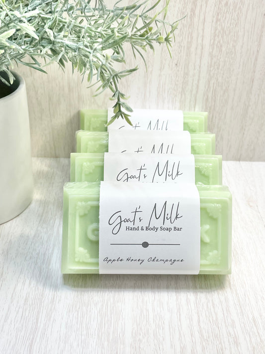 Apple Honey Champagne Goat Milk Soap