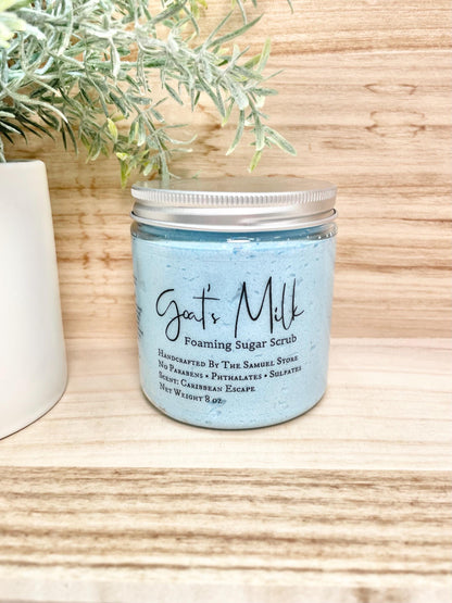 Goat Milk Sugar Scrub For Sensitive Skin