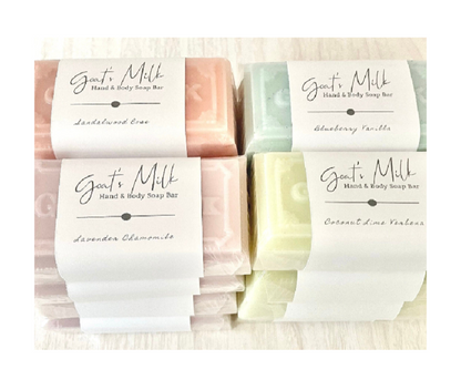 12 Bars Goat Milk Soap