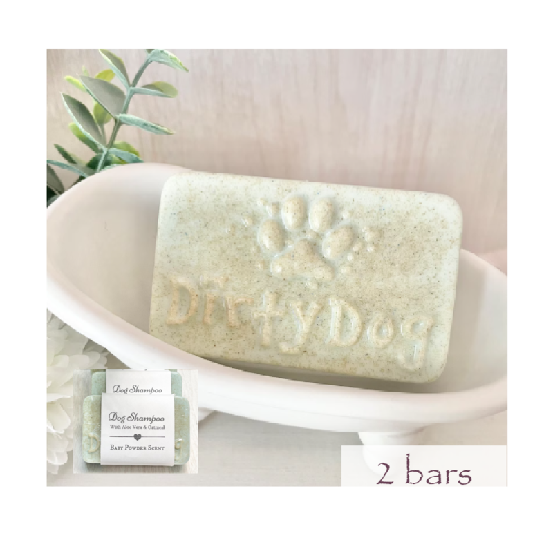 Set Of 2 Dog Shampoo Bars