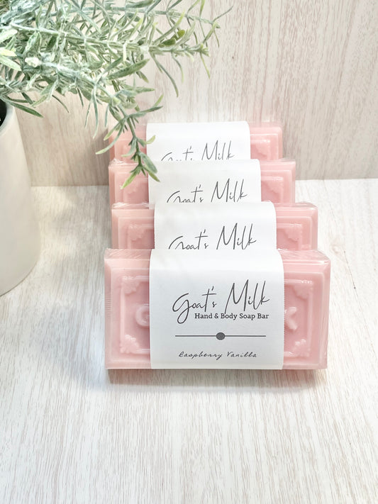 Raspberry Vanilla Goat Milk Soap