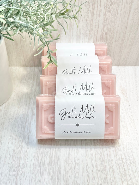 Sandalwood Rose Goat Milk Soap