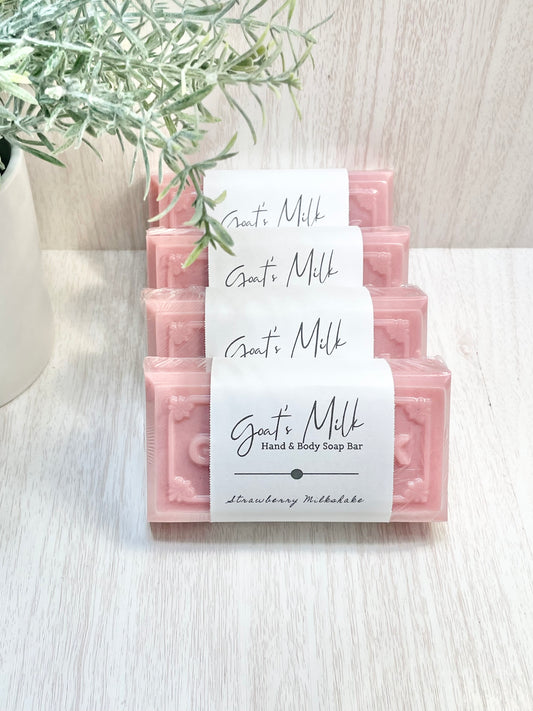 Strawberry Milkshake Goat Milk Soap
